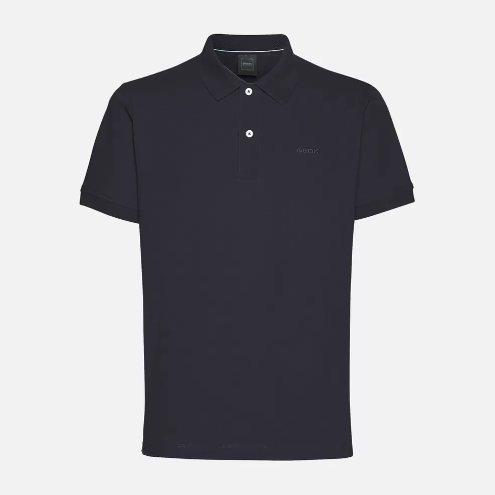 Camisetas y polos | Geox POLO HOMBRE - CAMISETAS Y POLOS de hombre azul medianoche