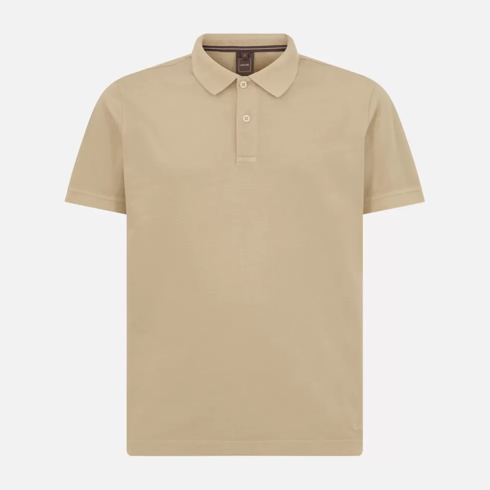 Camisetas y polos | Geox POLO HOMBRE - CAMISETAS Y POLOS de hombre beige