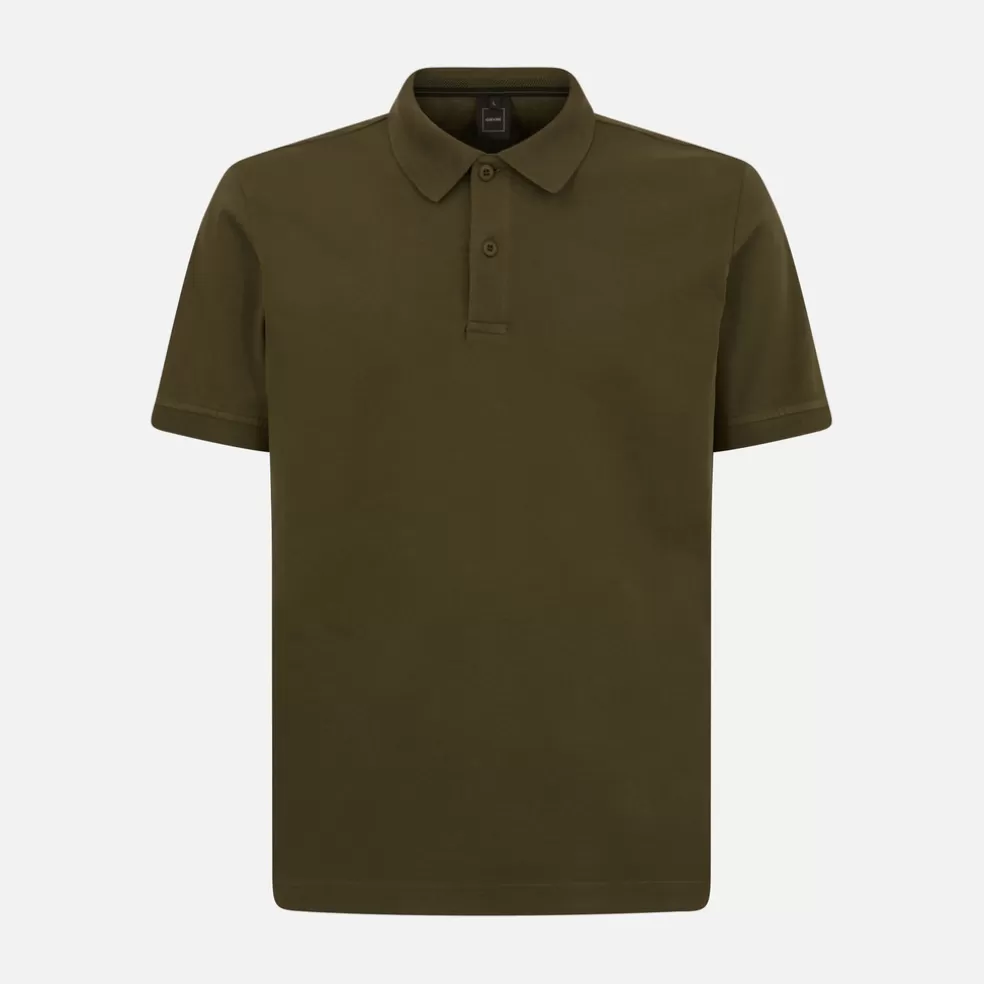 Camisetas y polos | Geox POLO HOMBRE - CAMISETAS Y POLOS de hombre verde militar