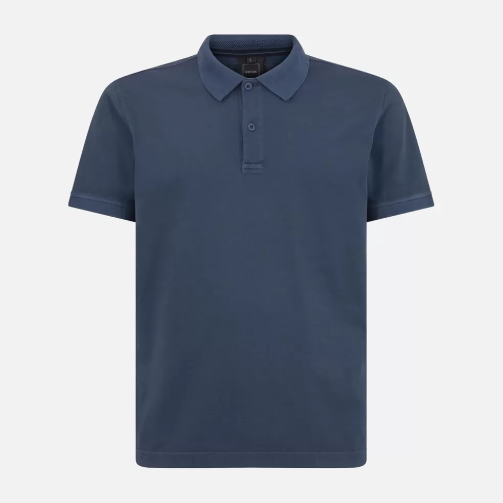 Camisetas y polos | Geox POLO HOMBRE - CAMISETAS Y POLOS de hombre azul