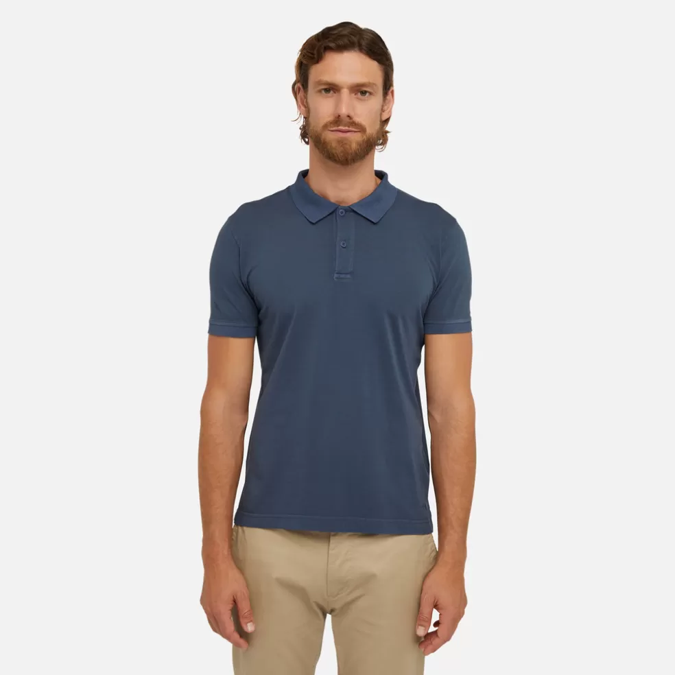 Camisetas y polos | Geox POLO HOMBRE - CAMISETAS Y POLOS de hombre azul