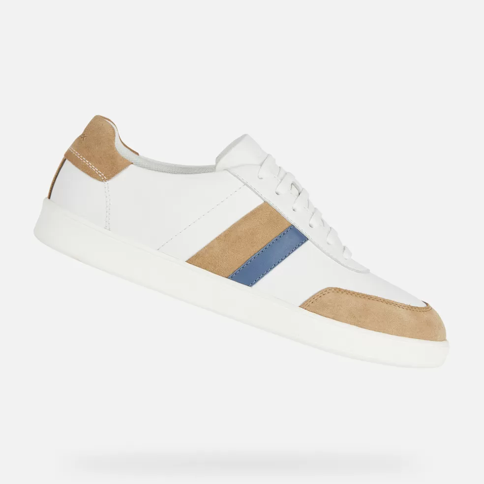 Respira™ | Sneakers | Geox REGIO HOMBRE - SNEAKERS de hombre blanco/carne