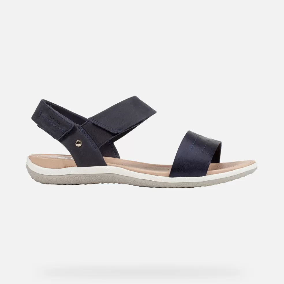 Respira™ | Sandalias | Geox SANDAL VEGA MUJER - SANDALIAS de mujer azul vaquero oscuro