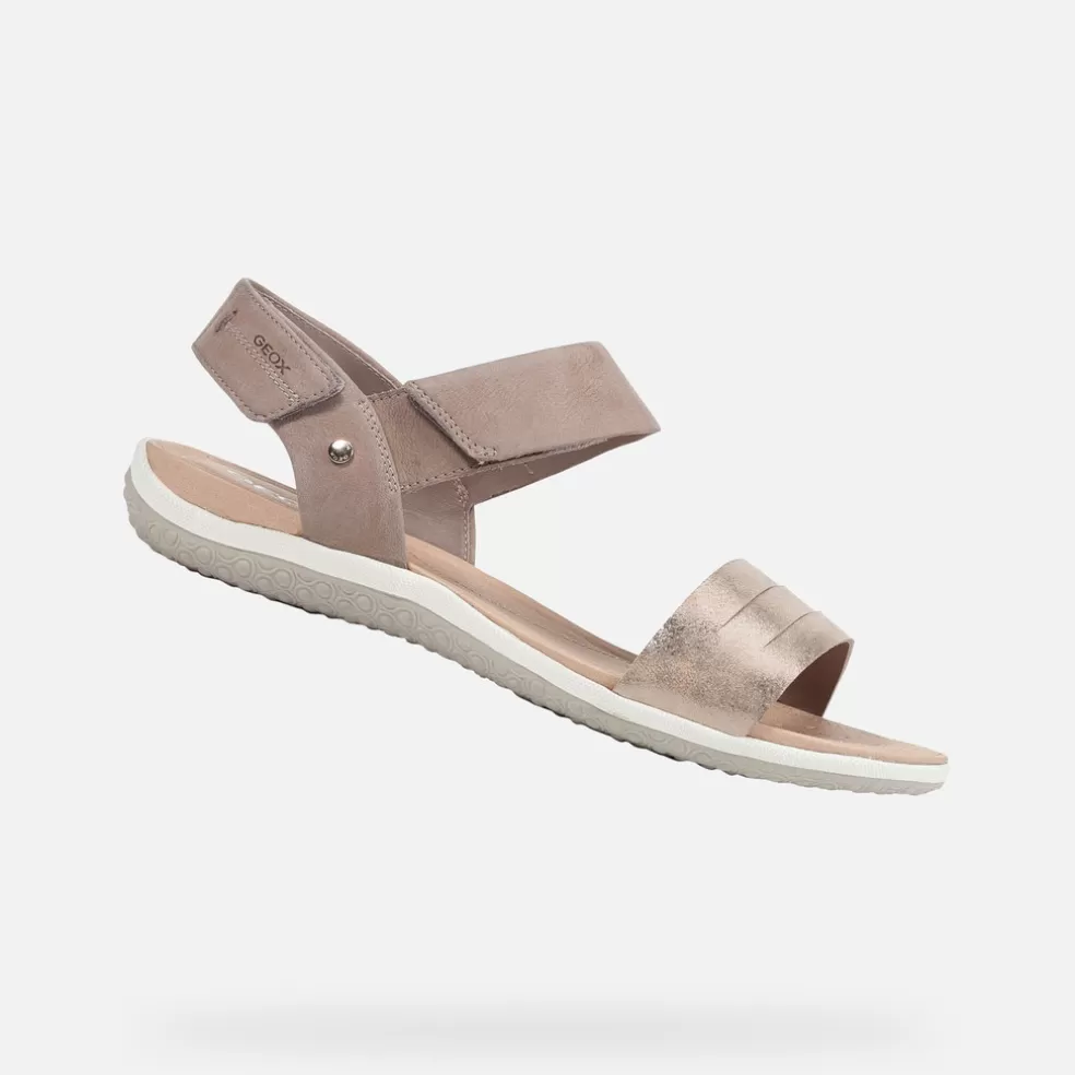 Respira™ | Sandalias | Geox SANDAL VEGA MUJER - SANDALIAS de mujer beige