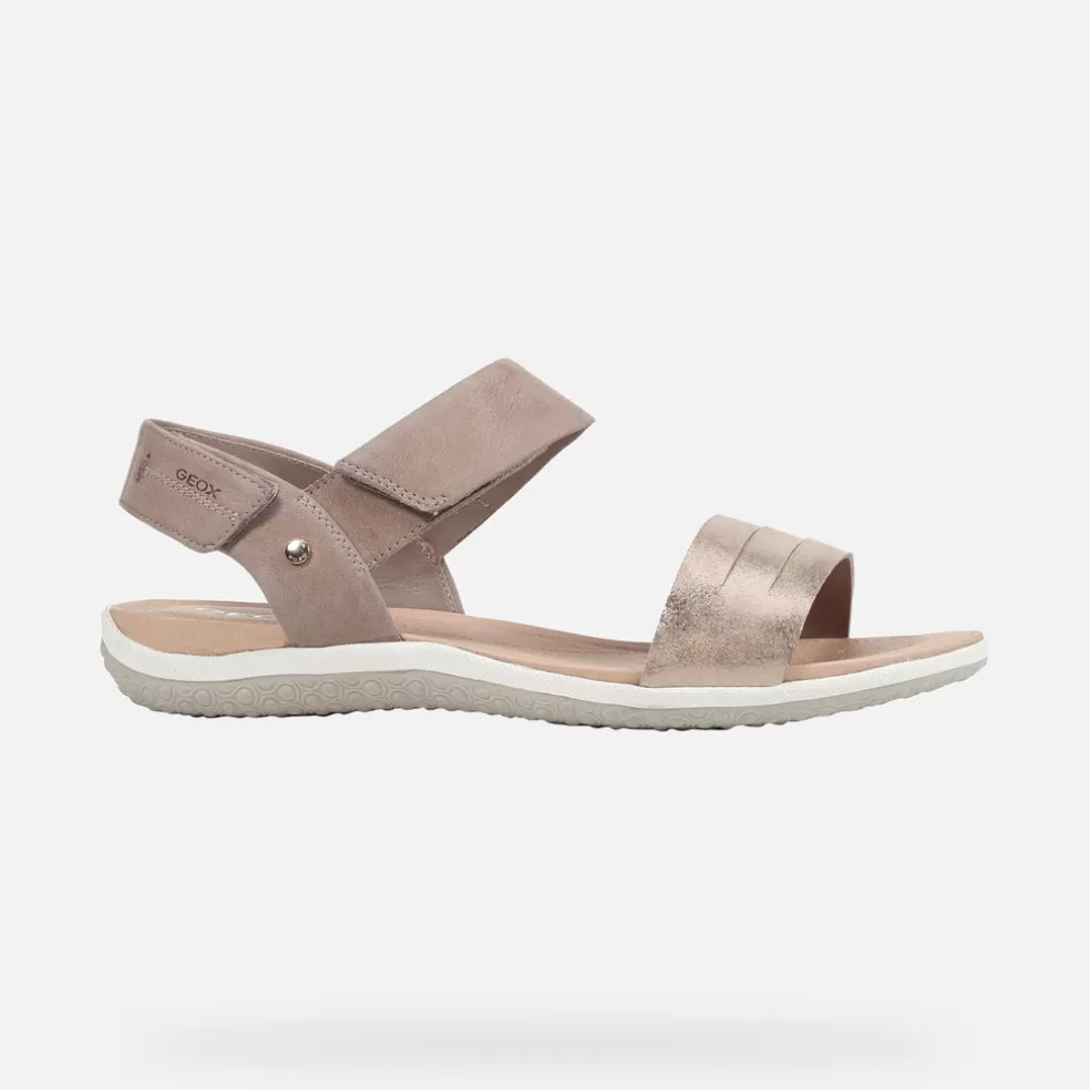 Respira™ | Sandalias | Geox SANDAL VEGA MUJER - SANDALIAS de mujer beige