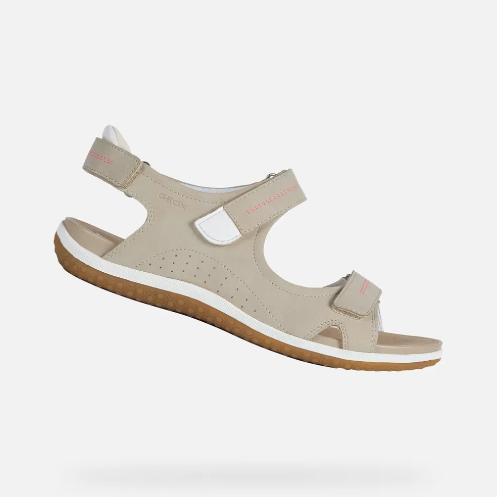 Respira™ | Sandalias | Geox SANDAL VEGA MUJER - SANDALIAS de mujer gris pardo