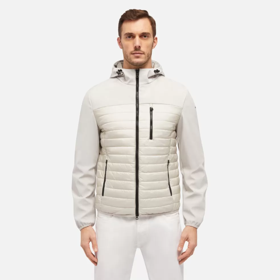 Respira™ | Chaquetas | Geox SAPIENZA HOMBRE - CHAQUETAS de hombre gris claro/gris claro