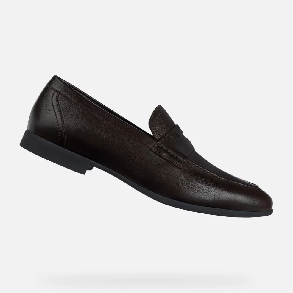 Respira™ | Mocasines | Geox SAPIENZA HOMBRE - MOCASINES de hombre marrón oscuro