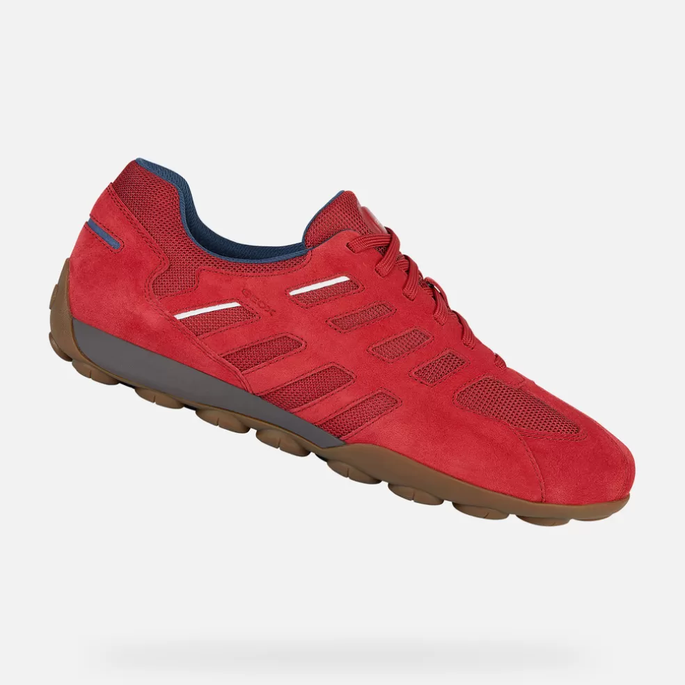 Respira™ | Sneakers | Geox SNAKE 2.0 HOMBRE - SNEAKERS de hombre rojo