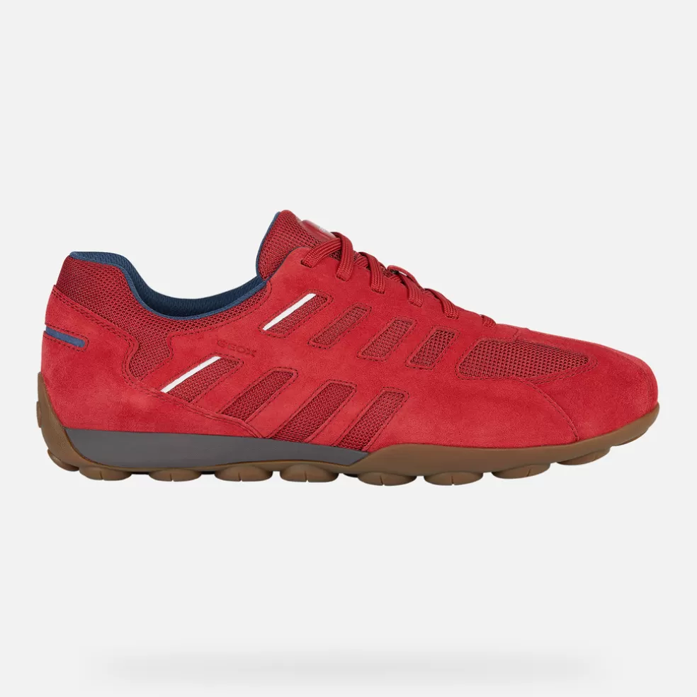 Respira™ | Sneakers | Geox SNAKE 2.0 HOMBRE - SNEAKERS de hombre rojo