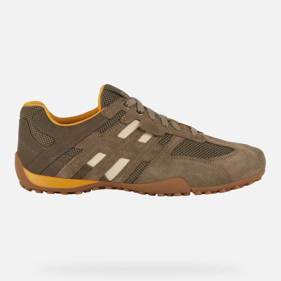 Respira™ | Sneakers | Geox SNAKE HOMBRE - SNEAKERS de hombre beige claro