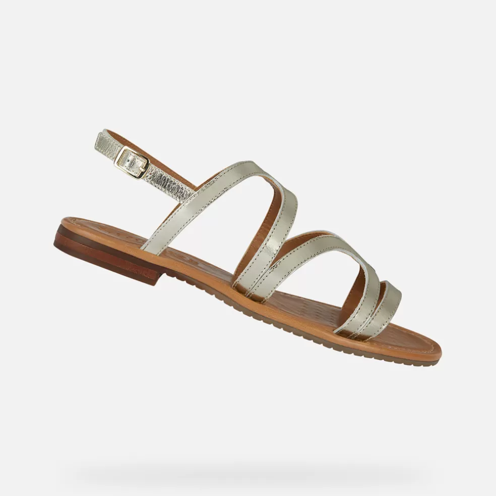 Respira™ | Sandalias | Geox SOZY S MUJER - SANDALIAS de mujer dorado claro