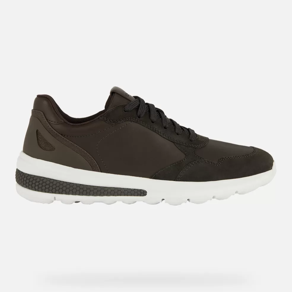 Spherica™ | Sneakers | Geox SPHERICA ACTIF HOMBRE - SNEAKERS de hombre marrón oscuro