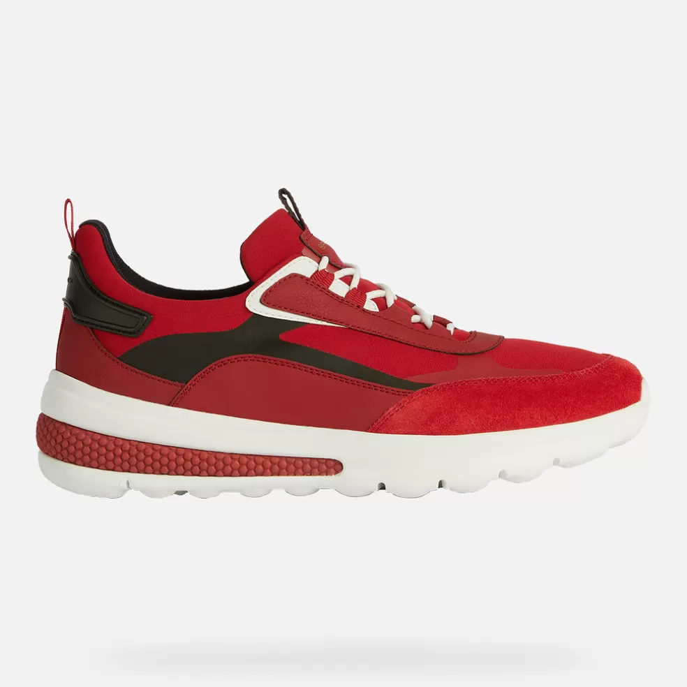 Spherica™ | Sneakers | Geox SPHERICA ACTIF HOMBRE - SNEAKERS de hombre rojo