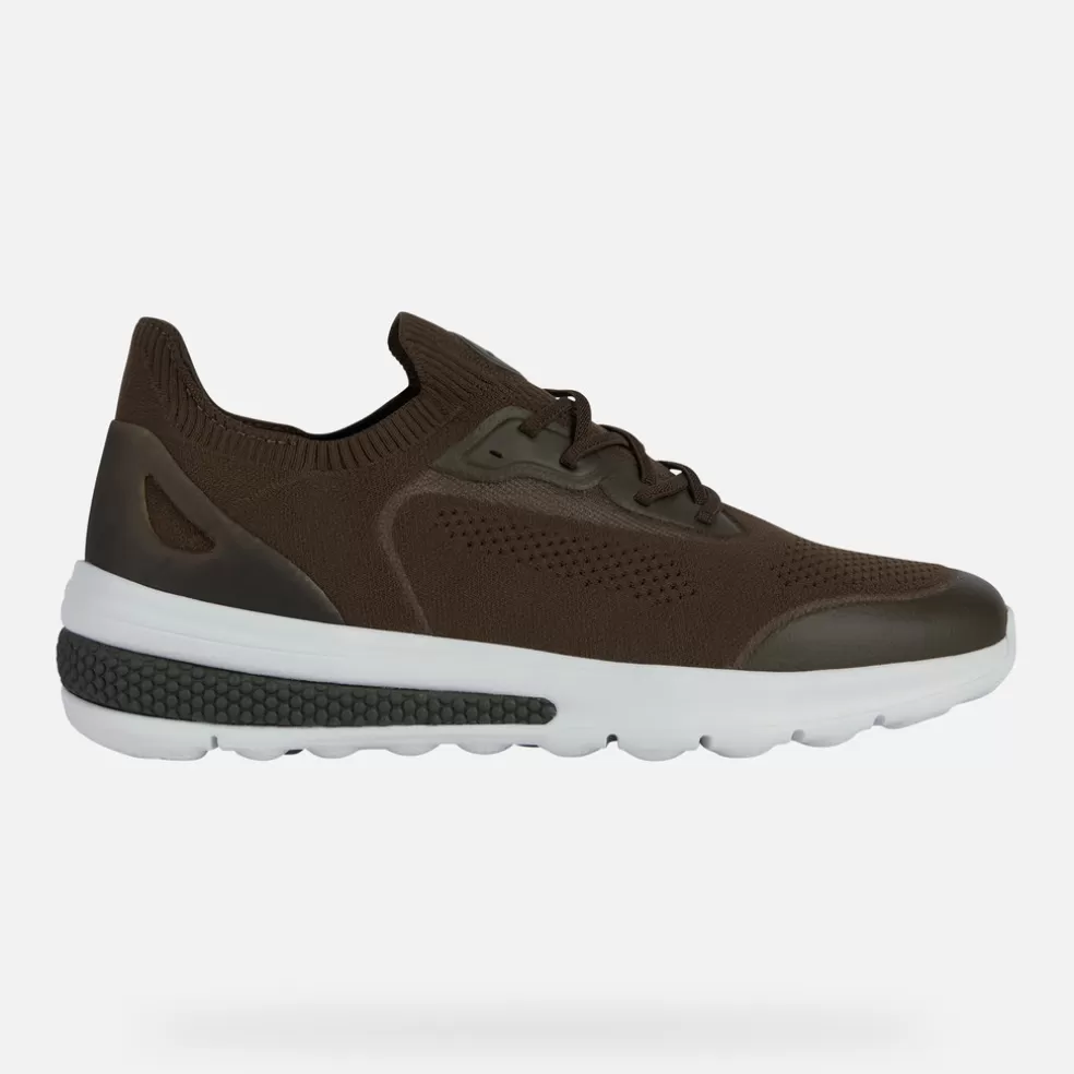 Spherica™ | Sneakers | Geox SPHERICA ACTIF HOMBRE - SNEAKERS de hombre verde militar