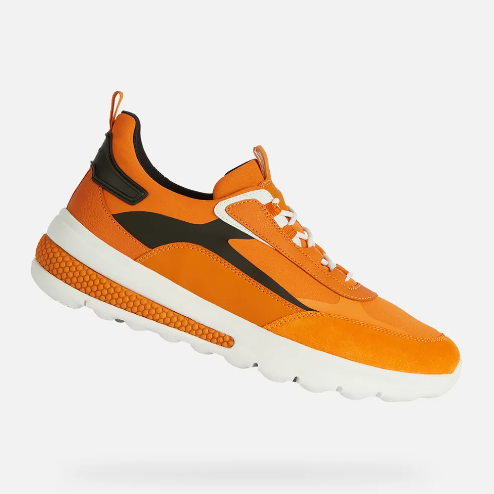 Spherica™ | Sneakers | Geox SPHERICA ACTIF HOMBRE - SNEAKERS de hombre naranja