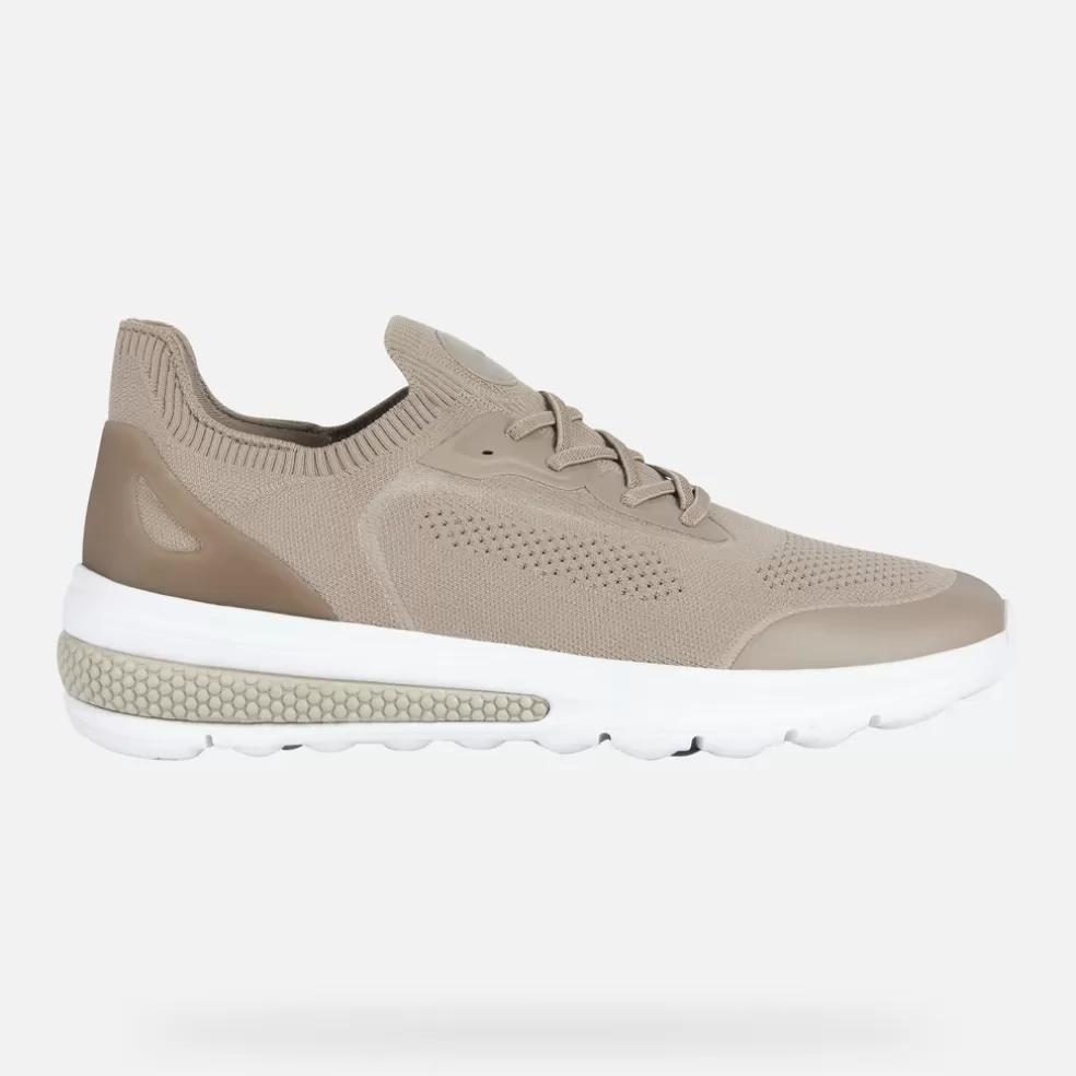 Spherica™ | Sneakers | Geox SPHERICA ACTIF HOMBRE - SNEAKERS de hombre beige