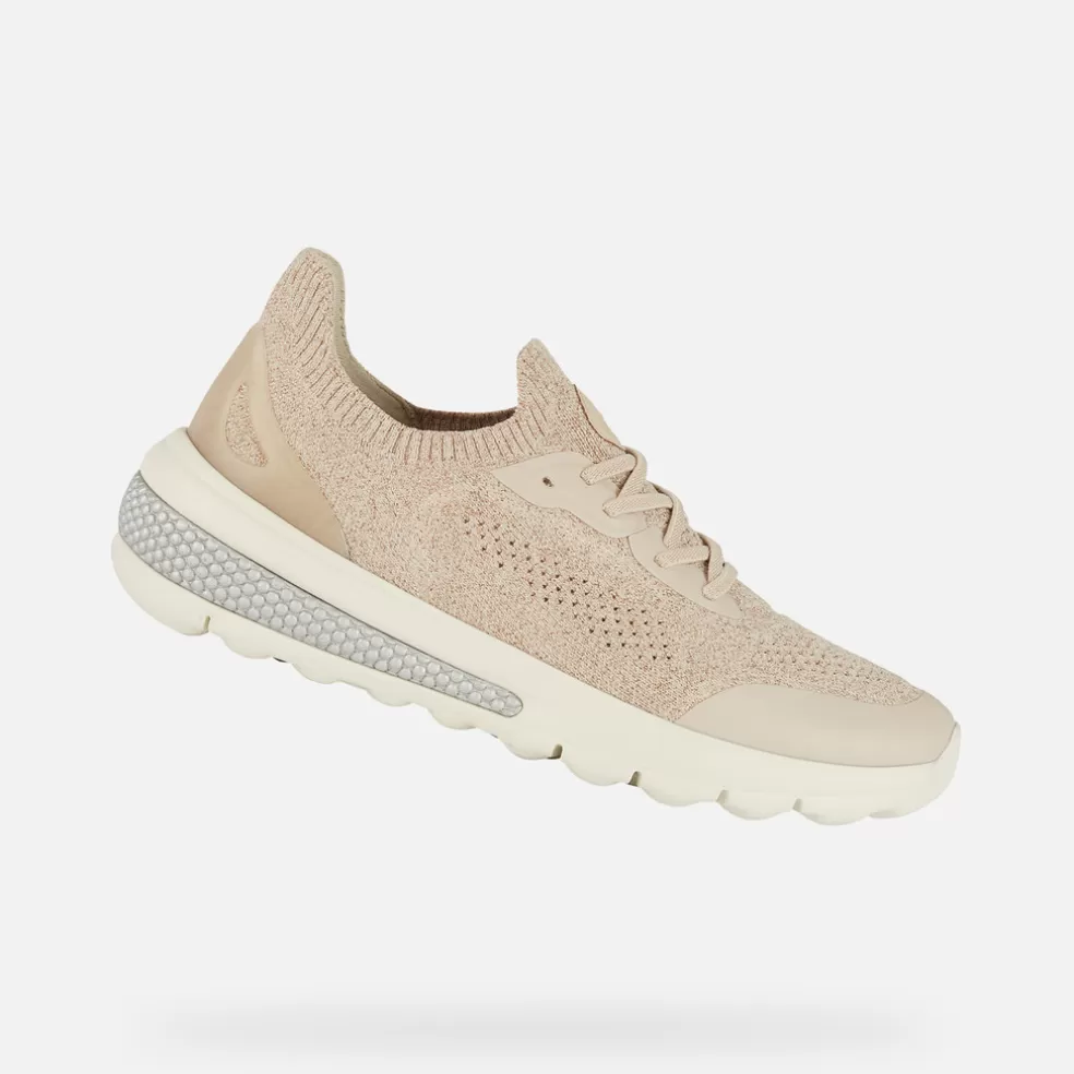 Spherica™ | Sneakers | Geox SPHERICA ACTIF MUJER - SNEAKERS de mujer beige claro