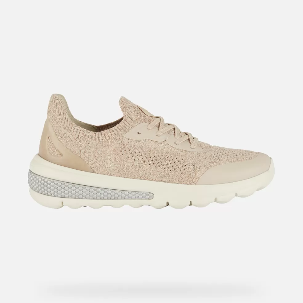 Spherica™ | Sneakers | Geox SPHERICA ACTIF MUJER - SNEAKERS de mujer beige claro