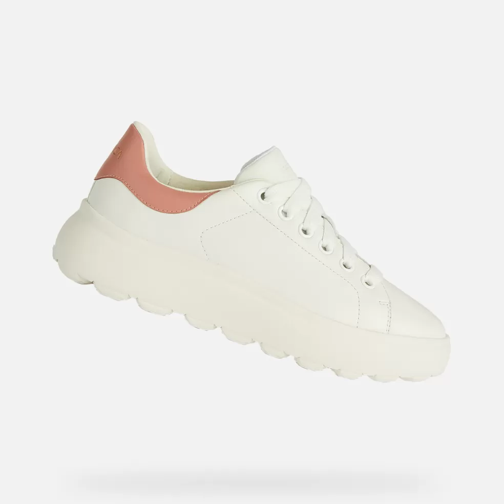 Spherica™ | Sneakers | Geox SPHERICA EC4.1 MUJER - SNEAKERS de mujer blanco/carne