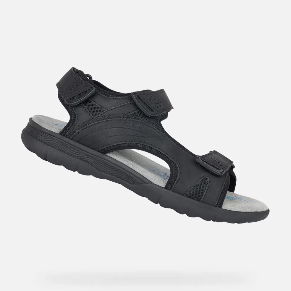 Spherica™ | Sandalias | Geox SPHERICA EC5 HOMBRE - SANDALIAS de hombre negro