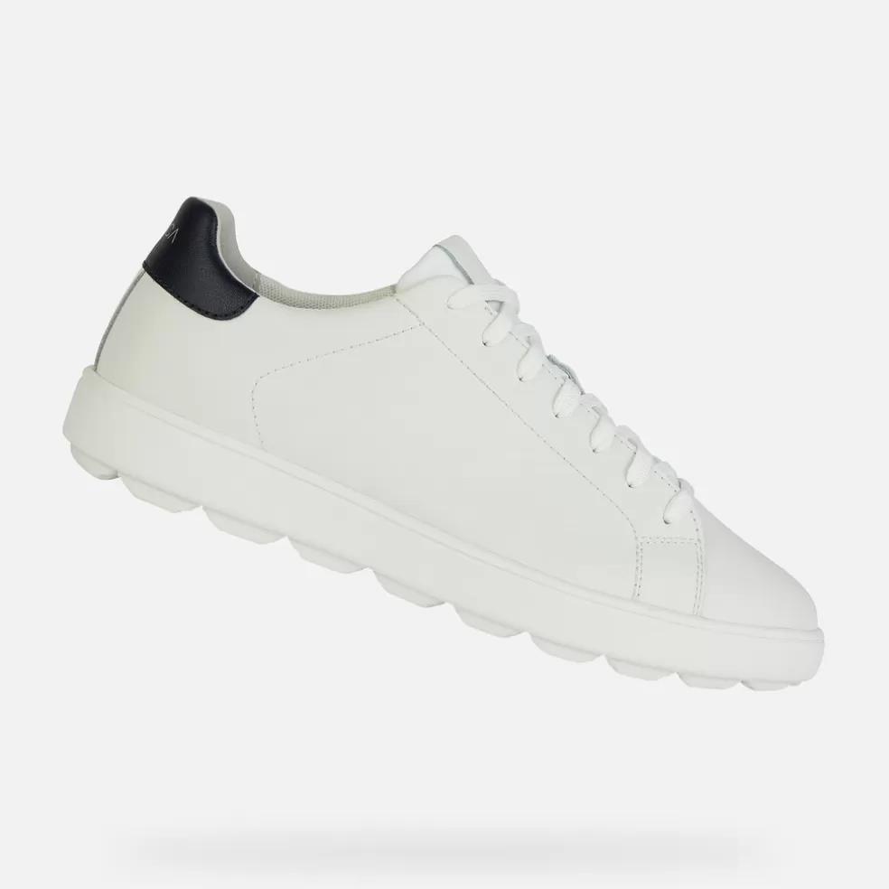 Spherica™ | Sneakers | Geox SPHERICA ECUB-1 HOMBRE - SNEAKERS de hombre blanco/azul marino