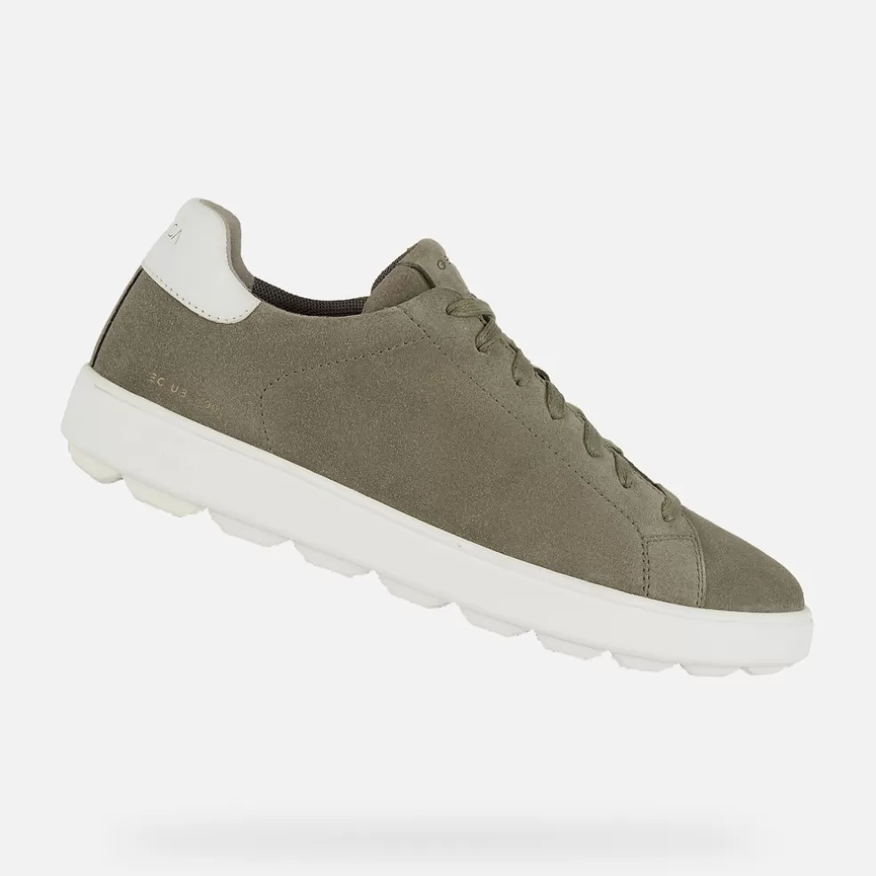 Spherica™ | Sneakers | Geox SPHERICA ECUB-1 HOMBRE - SNEAKERS de hombre verde salvia