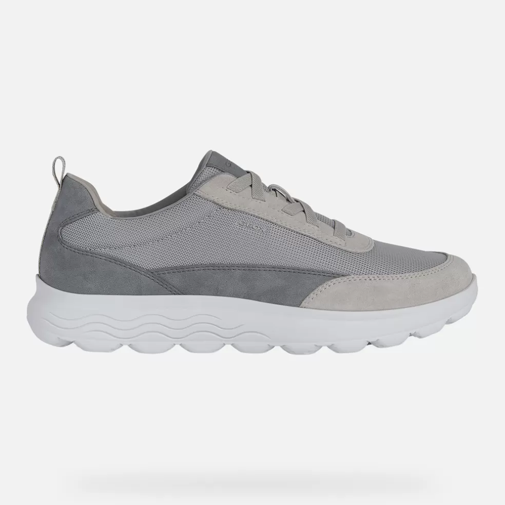 Spherica™ | Sneakers | Geox SPHERICA HOMBRE - SNEAKERS de hombre gris claro