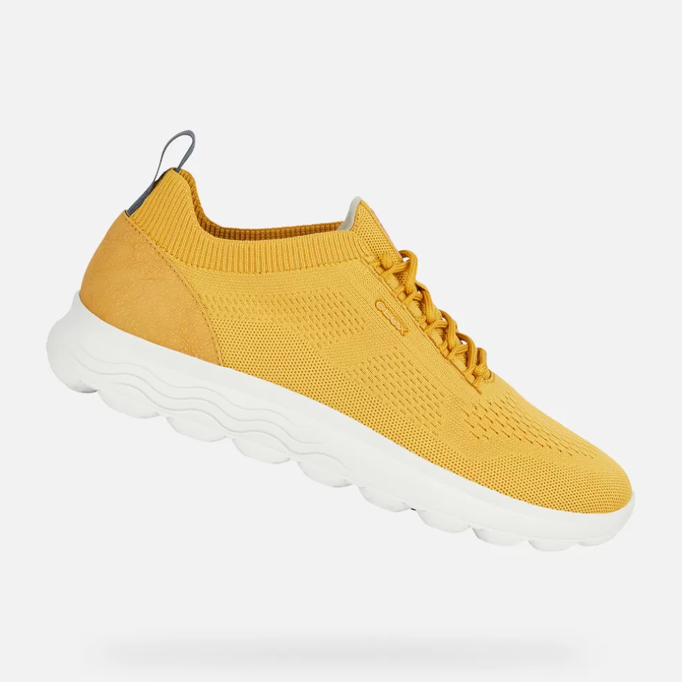 Spherica™ | Sneakers | Geox SPHERICA HOMBRE - SNEAKERS de hombre amarillo