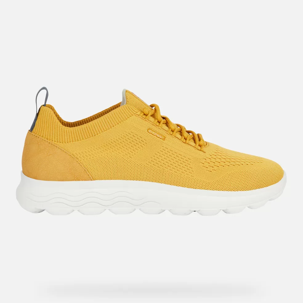 Spherica™ | Sneakers | Geox SPHERICA HOMBRE - SNEAKERS de hombre amarillo