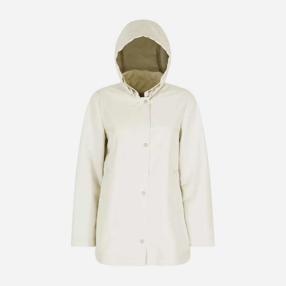 Chaquetas | Geox SPHERICA MUJER - CHAQUETAS de mujer blanco lechoso