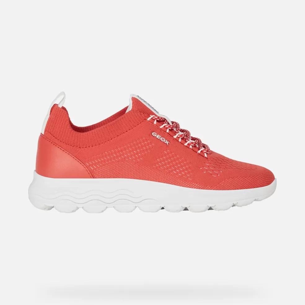 Spherica™ | Sneakers | Geox SPHERICA MUJER - SNEAKERS de mujer rojo