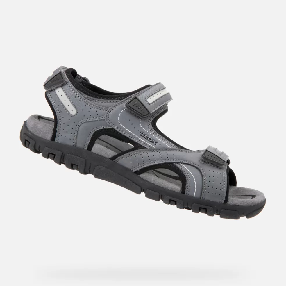 Respira™ | Sandalias | Geox STRADA HOMBRE - SANDALIAS de hombre gris claro/gris claro