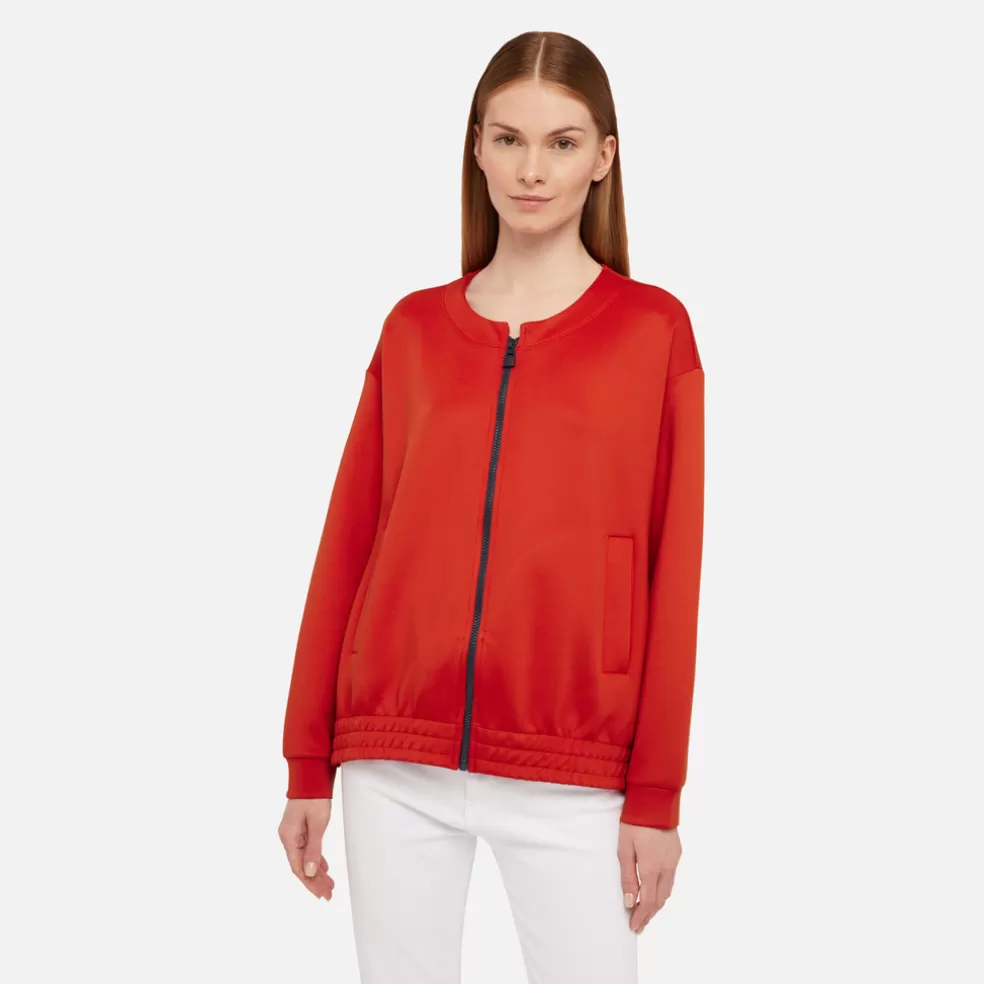 Sudaderas | Geox SWEATER MUJER - SUDADERAS de mujer rojo