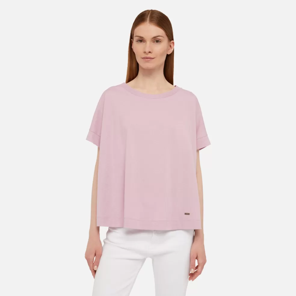 Camisetas y polos | Geox T-SHIRT MUJER - CAMISETAS Y POLOS de mujer rosa antiguo