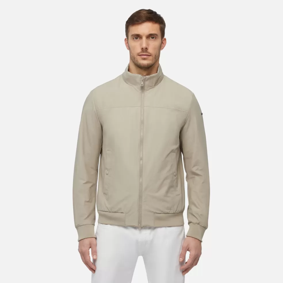 Respira™ | Chaquetas bomber | Geox VINCIT HOMBRE - CHAQUETAS BOMBER de hombre beige