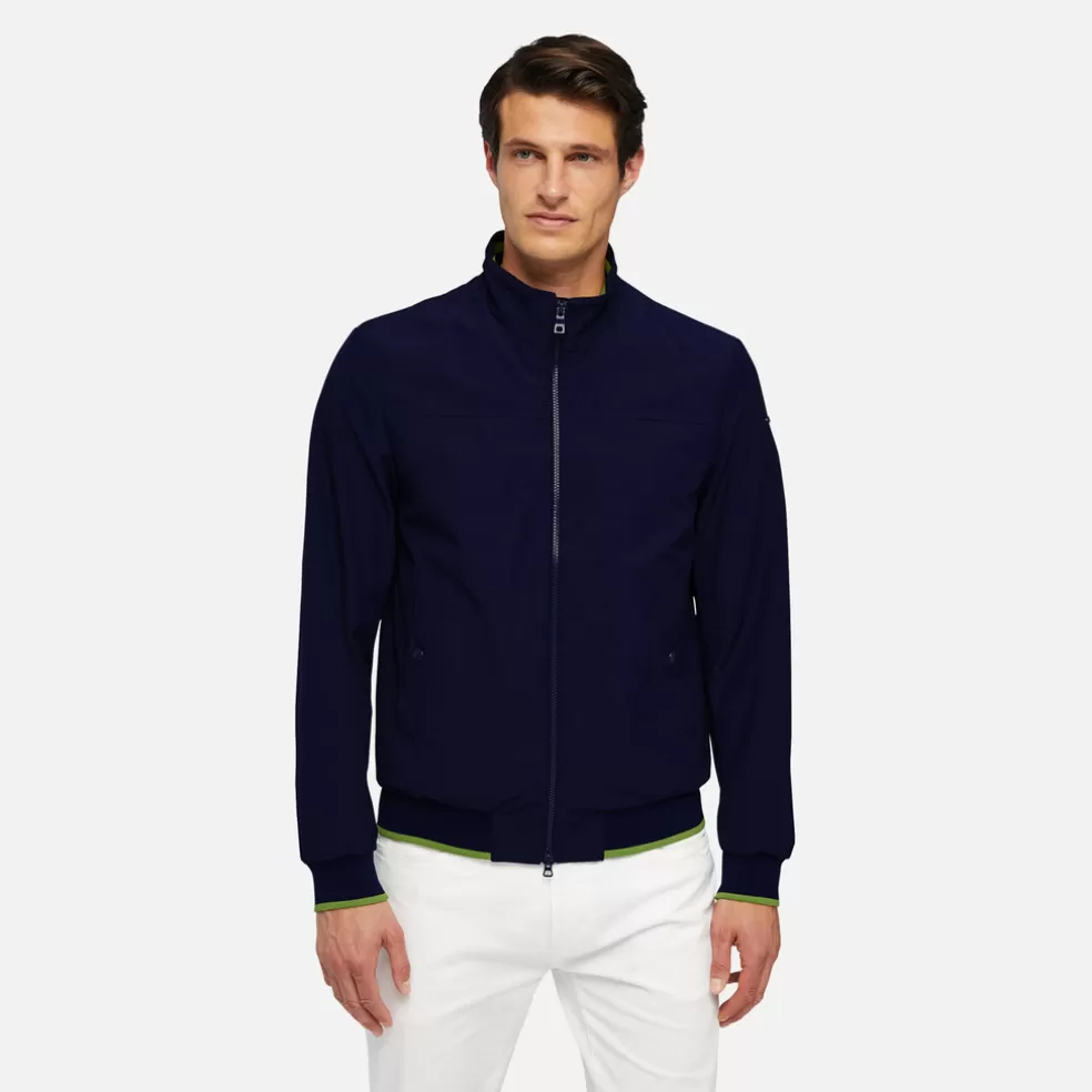 Respira™ | Chaquetas bomber | Geox VINCIT HOMBRE - CHAQUETAS BOMBER de hombre azul claro