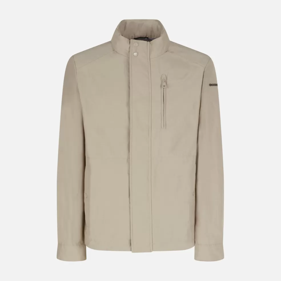 Respira™ | Chaquetas | Geox VINCIT HOMBRE - CHAQUETAS de hombre beige