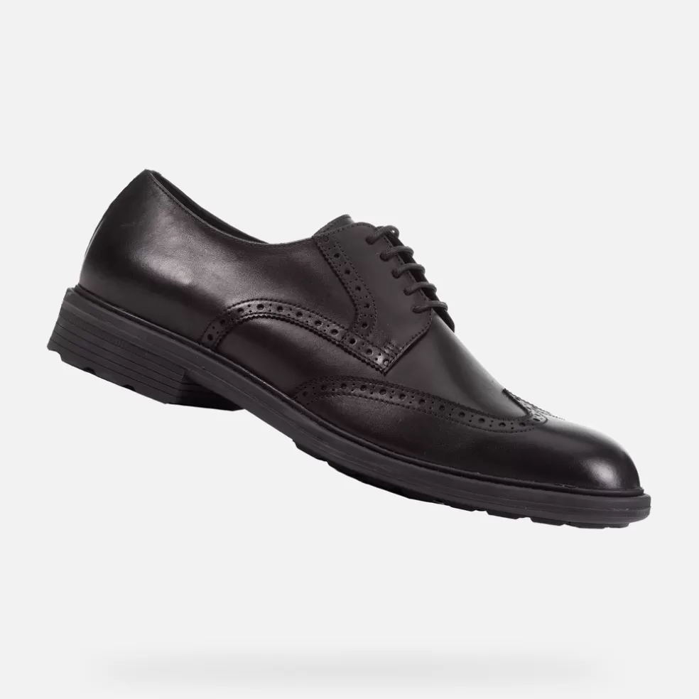 Respira™ | Zapatos formales | Geox WALK PLEASURE HOMBRE - ZAPATOS FORMALES de hombre negro