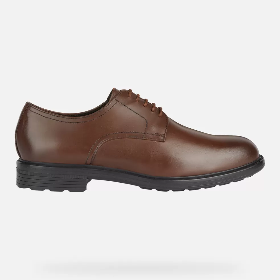 Respira™ | Zapatos formales | Geox WALK PLEASURE HOMBRE - ZAPATOS FORMALES de hombre coñac