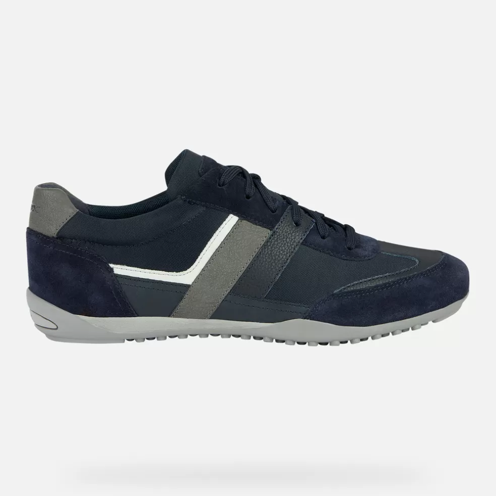 Respira™ | Sneakers | Geox WELLS HOMBRE - SNEAKERS de hombre azul marino