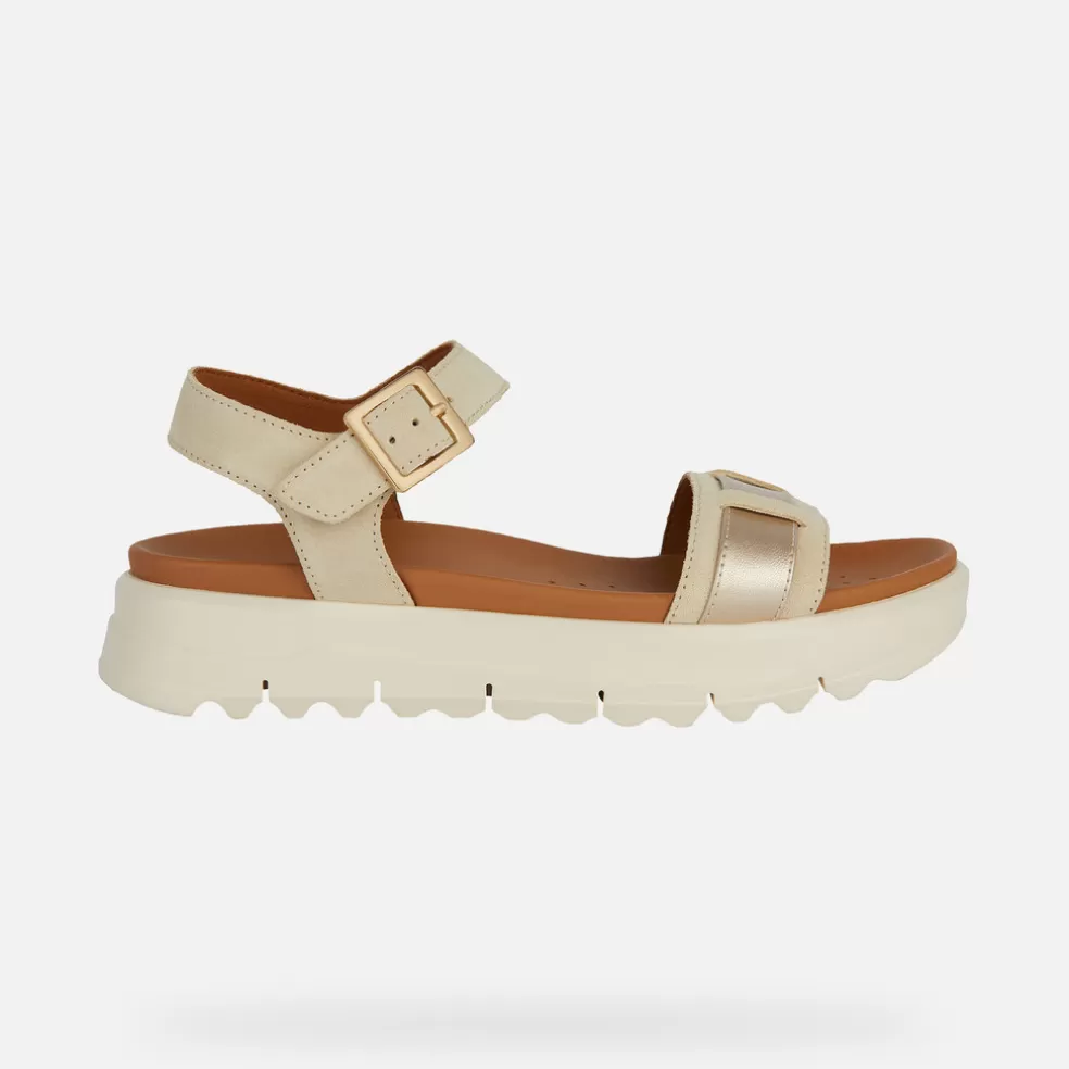 Xand 2™ | Sandalias | Geox XAND 2.1S MUJER - SANDALIAS de mujer beige/dorado claro