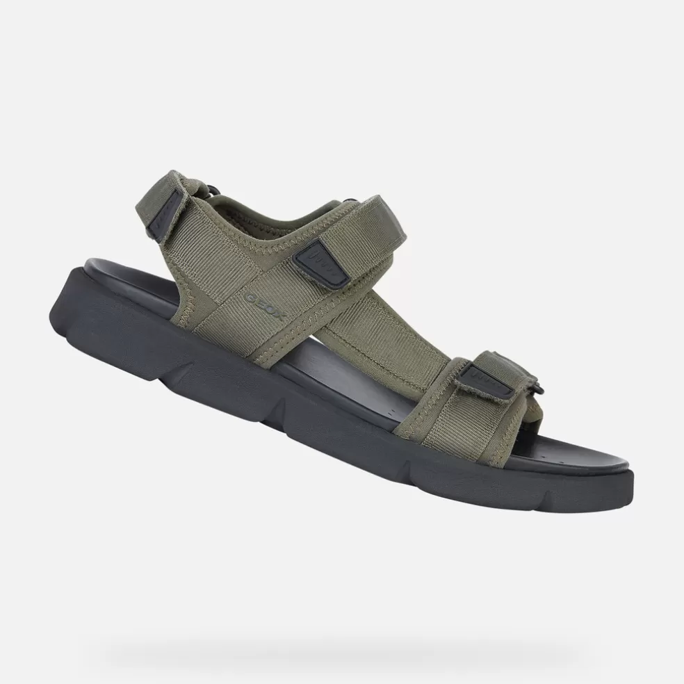 Xand 2™ | Sandalias | Geox XAND 2S HOMBRE - SANDALIAS de hombre verde salvia