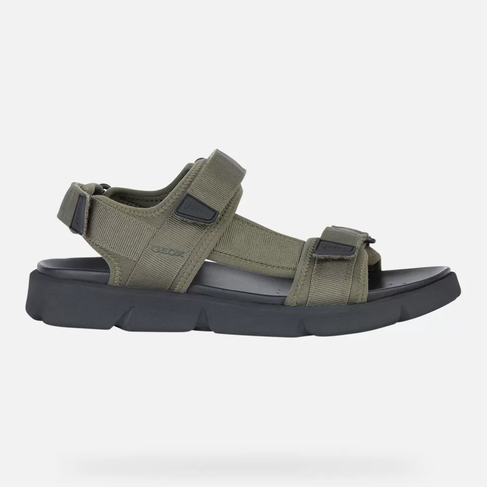 Xand 2™ | Sandalias | Geox XAND 2S HOMBRE - SANDALIAS de hombre verde salvia